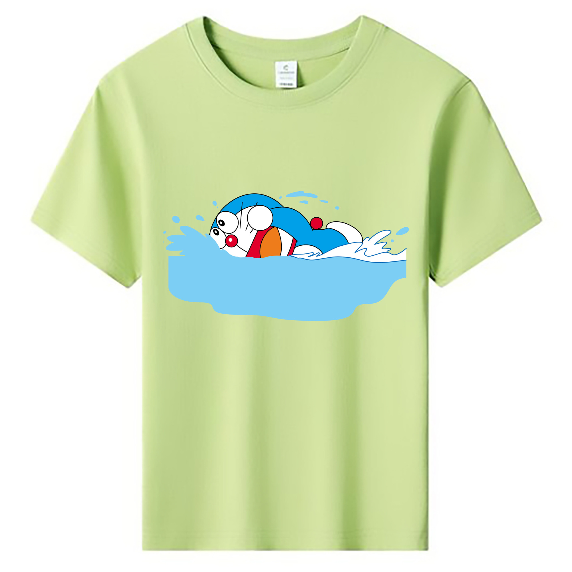 （画像用） ドラえもん Doraemon 綿100％キッズTシャツ（フロントプリント）